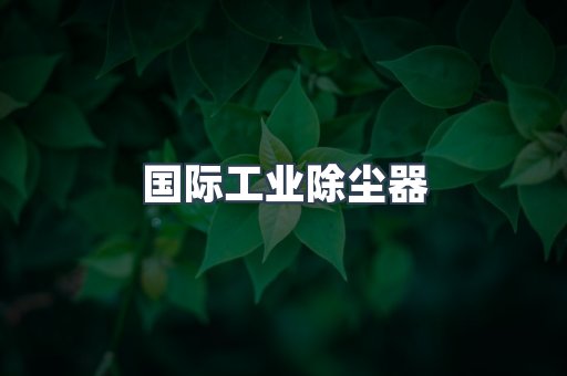 国际工业除尘器